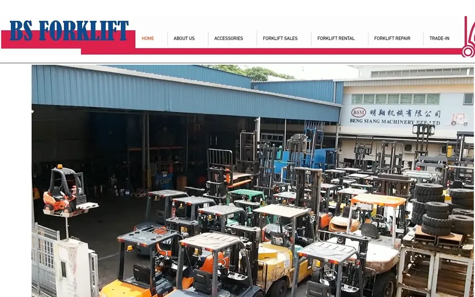 Beng Siang website homepage, 4 Oct 2026