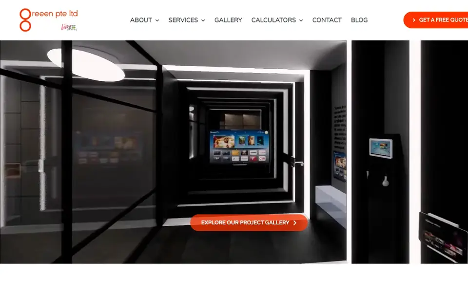Greeen website homepage, 4 Oct 2026