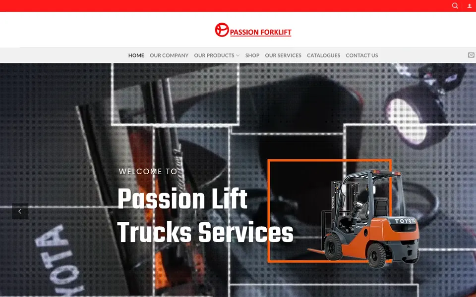 PassionLTS website homepage, 4 Oct 2026