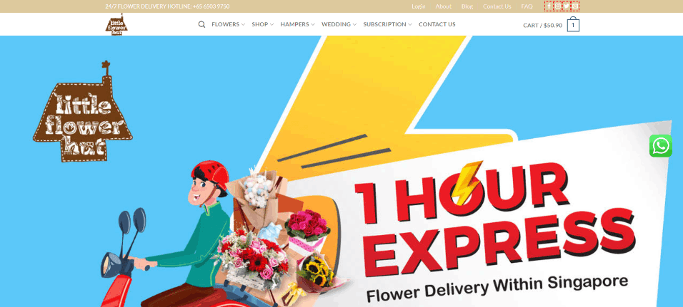 Little Flower Hut