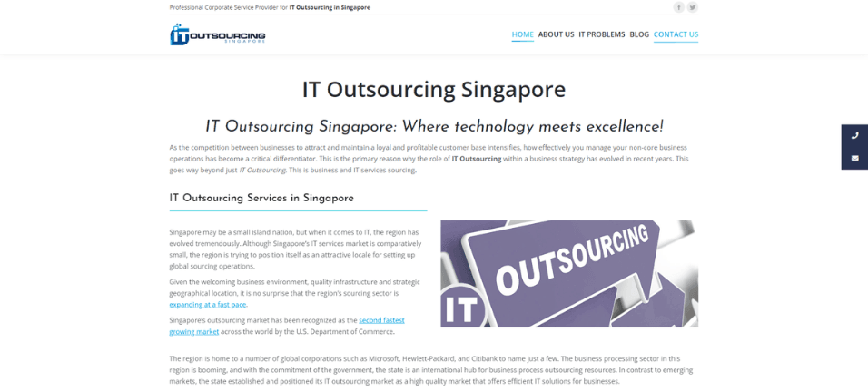 IT Outsourcing Singapore
