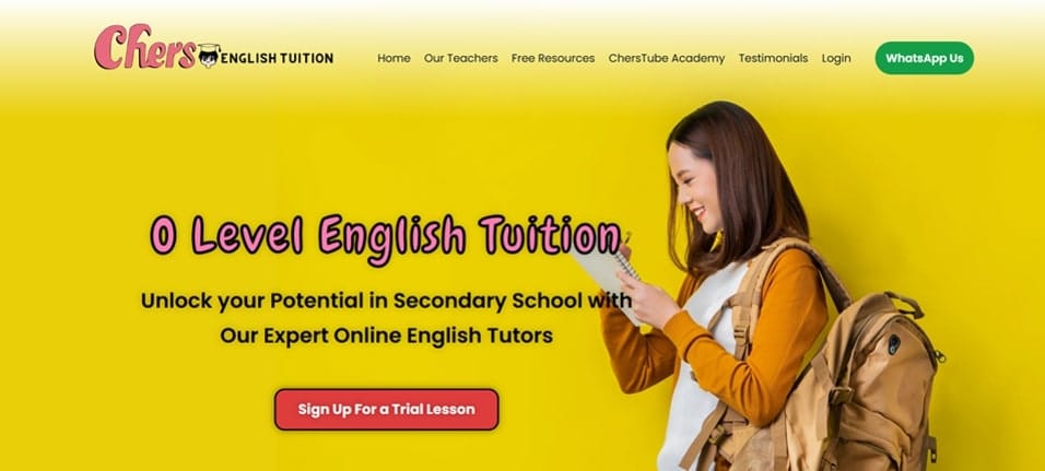 Cher's English Tuition