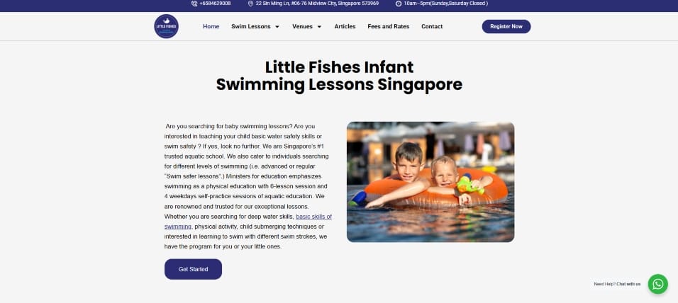 Little Fishes Swimming Lessons