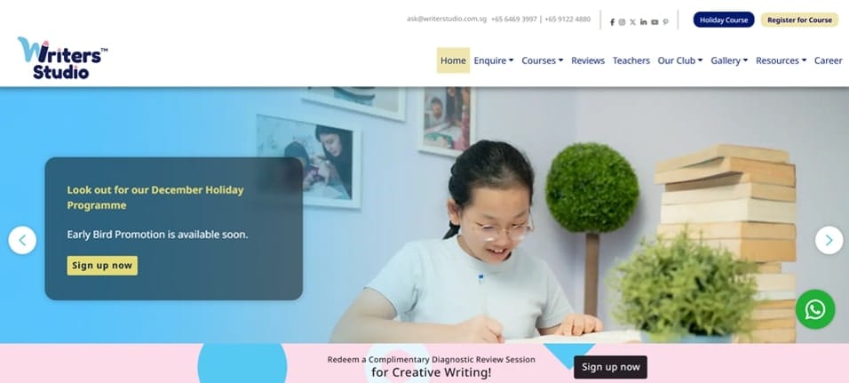 Writers Studio Pte Ltd